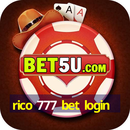 rico 777 bet login